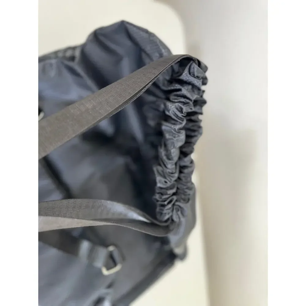 NWOT Backpack Open Top Black School Vacation Hiking Walking